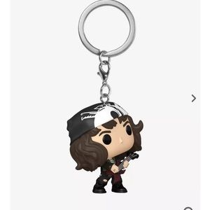 Funko Stranger Things Pocket Pop! Eddie Key Chain Hot Topic Exclusive
